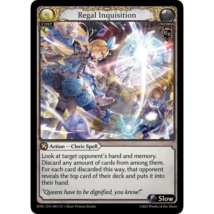 Image for Regal Inquisition (083) (Distorted Reflections) - Grand Archive TCG