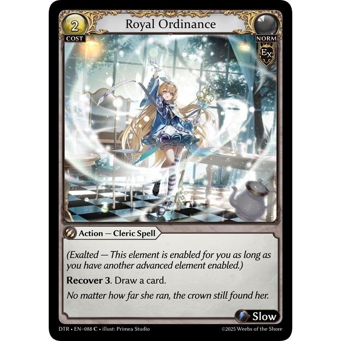 Image for Royal Ordinance (088) (Distorted Reflections) - Grand Archive TCG