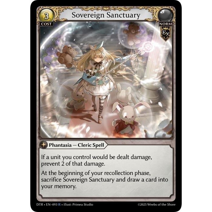 Image for Sovereign Sanctuary (093) (Distorted Reflections) - Grand Archive TCG