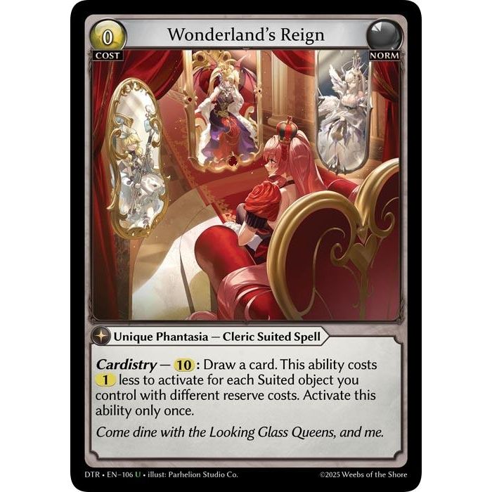 Image for Wonderland's Reign (106) (Distorted Reflections) - Grand Archive TCG