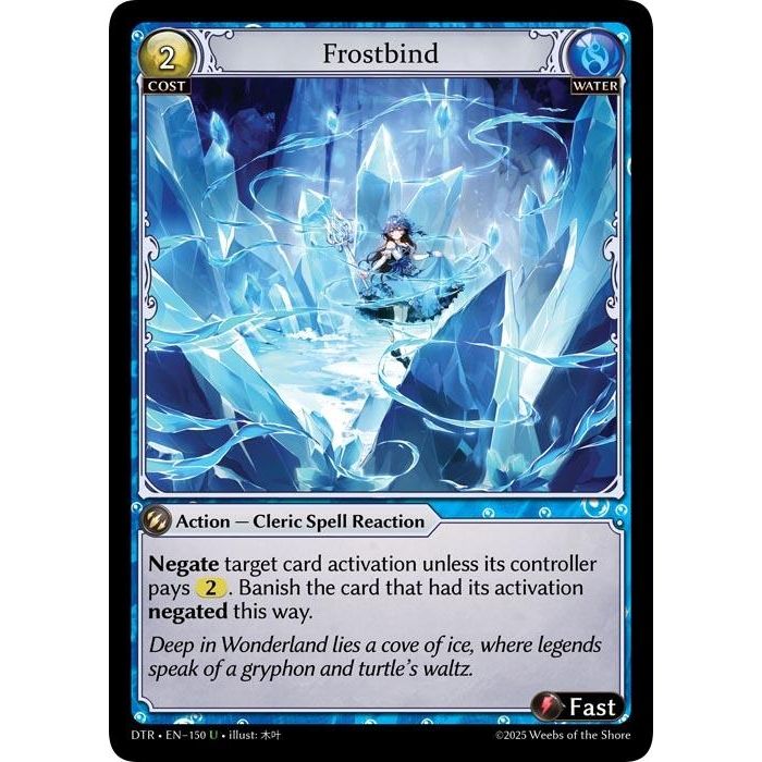Image for Frostbind (150) (Distorted Reflections) - Grand Archive TCG