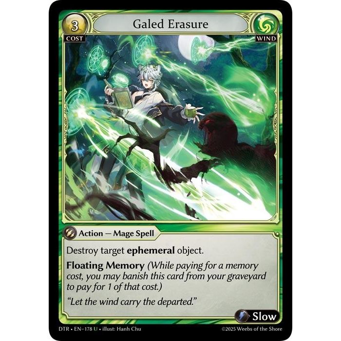Image for Galed Erasure (178) (Distorted Reflections) - Grand Archive TCG