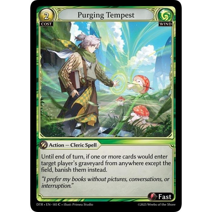 Image for Purging Tempest (185) (Distorted Reflections) - Grand Archive TCG