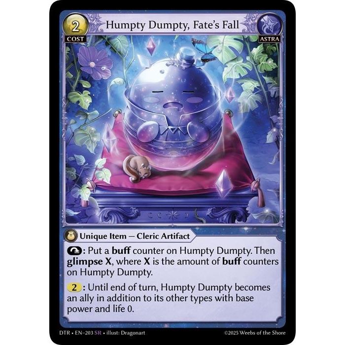 Image for Humpty Dumpty, Fate's Fall (203) (Distorted Reflections) - Grand Archive TCG
