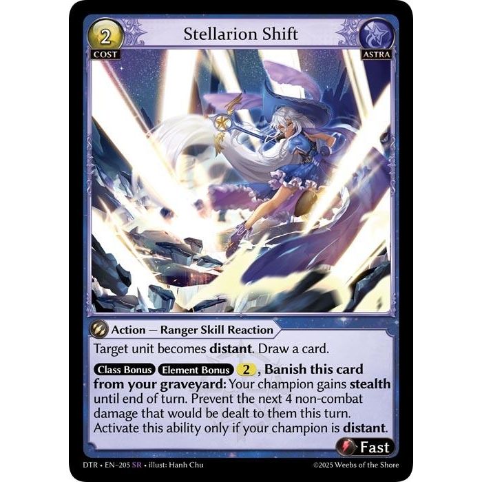 Image for Stellarion Shift (205) (Distorted Reflections) - Grand Archive TCG