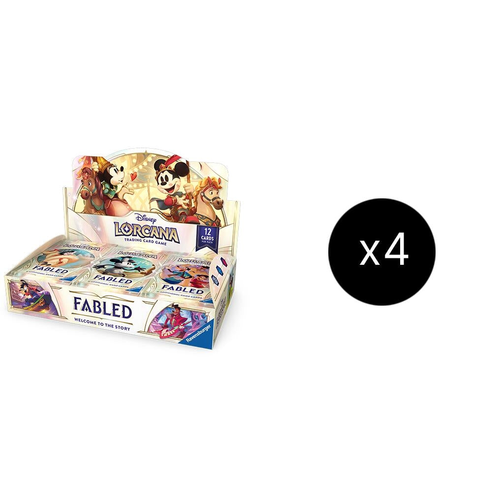 Image for Disney Lorcana: Fabled Booster Box Case - Disney Lorcana