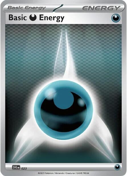 Image for Basic Darkness Energy - 023 (023) (SVE: Scarlet & Violet Energies) (SVE) - Pokemon