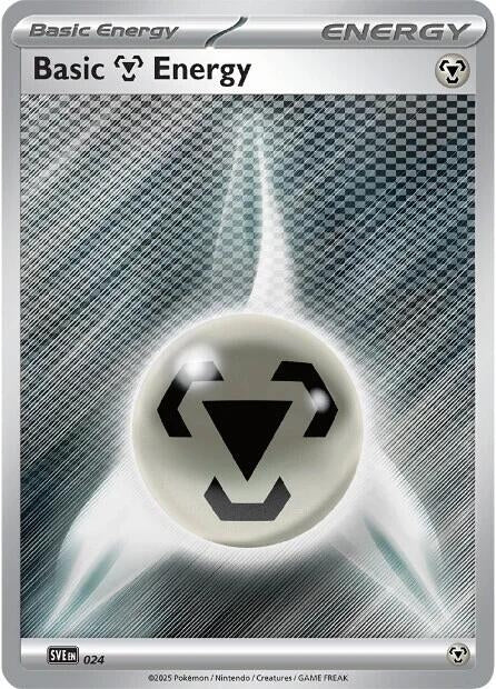 Image for Basic Metal Energy - 024 (024) (SVE: Scarlet & Violet Energies) (SVE) - Pokemon