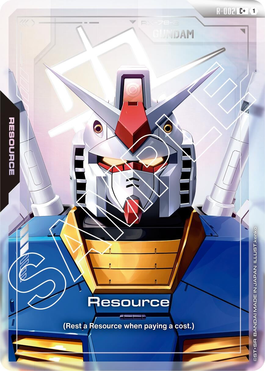 Image for Resource (R-002) (C+) (R-002) (Newtype Rising) (GD01) - Gundam Card Game