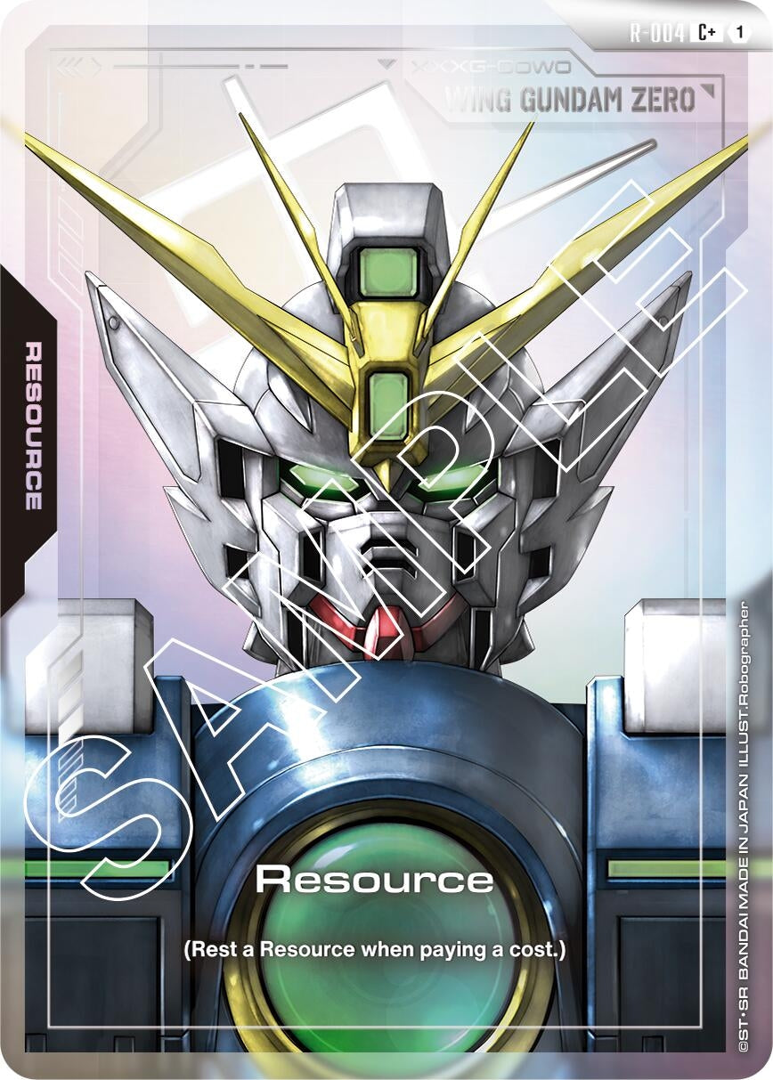 Image for Resource (R-004) (C+) (R-004) (Newtype Rising) (GD01) - Gundam Card Game