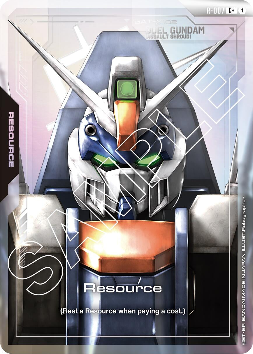 Image for Resource (R-007) (C+) (R-007) (Newtype Rising) (GD01) - Gundam Card Game