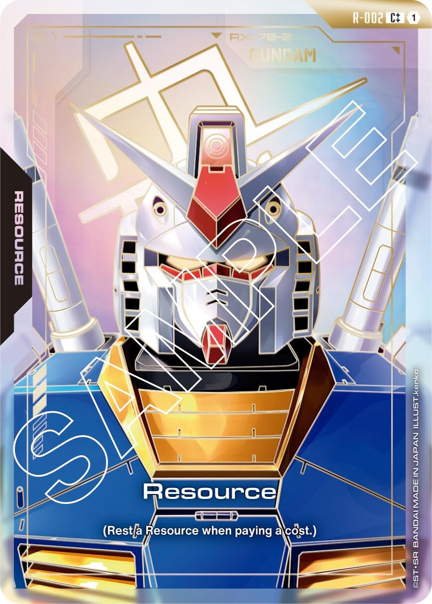 Image for Resource (R-002) (C++) (R-002) (Newtype Rising) (GD01) - Gundam Card Game