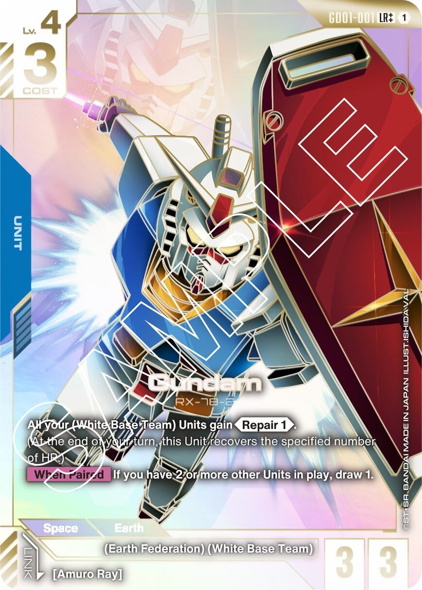 Image for Gundam (GD01-001) (LR++) (GD01-001) (Newtype Rising) (GD01) - Gundam Card Game