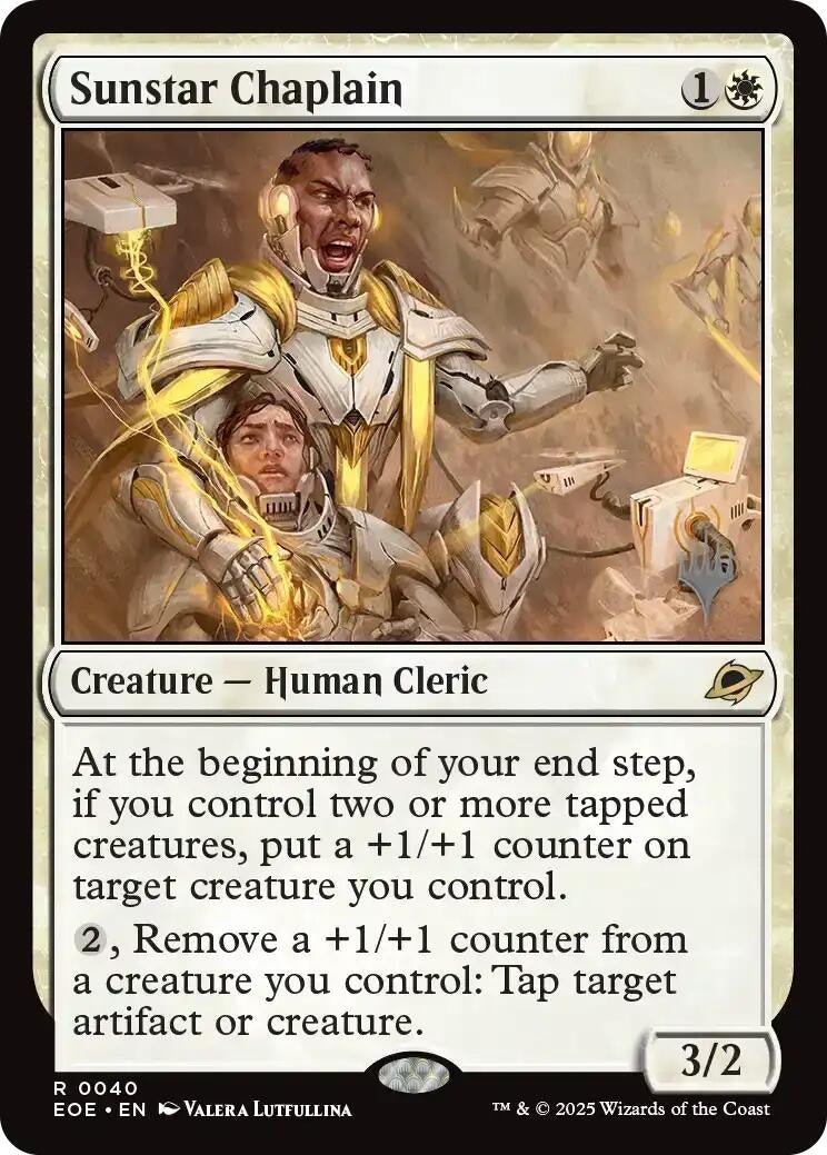 Sunstar Chaplain (40) (Edge of Eternities)