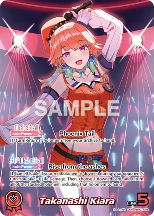 Image for Takanashi Kiara (OUR) (hBP01-006) (Blooming Radiance) (BP01E) - Hololive