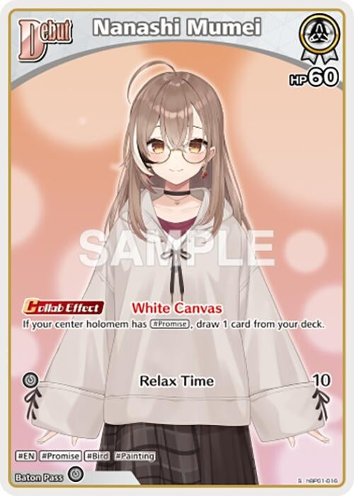 Image for Nanashi Mumei (S) (hBP01-016) (hBP01-016) (Blooming Radiance) (BP01E) - Hololive