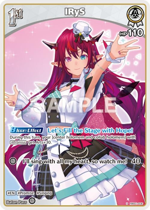 Image for IRyS (U) (hBP01-030) (Blooming Radiance) (BP01E) - Hololive