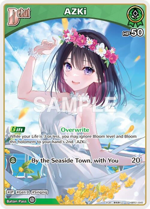 Image for AZKi (U) (hBP01-045) (Blooming Radiance) (BP01E) - Hololive