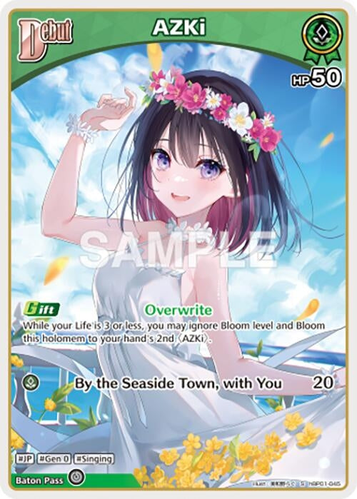 Image for AZKi (S) (hBP01-045) (hBP01-045) (Blooming Radiance) (BP01E) - Hololive