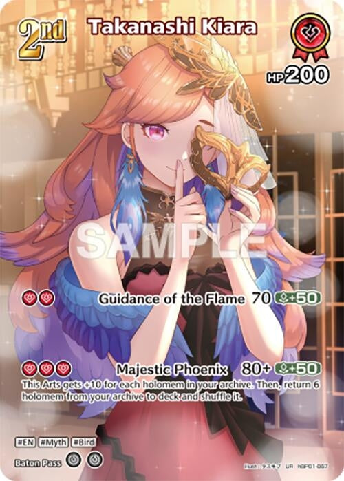 Image for Takanashi Kiara (UR) (hBP01-067) (Blooming Radiance) (BP01E) - Hololive