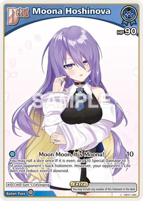 Image for Moona Hoshinova (C) (hBP01-088) (hBP01-088) (Blooming Radiance) (BP01E) - Hololive