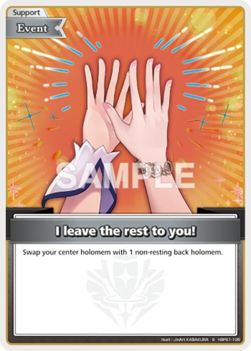 Image for I leave the rest to you! (S) (hBP01-106) (Blooming Radiance) (BP01E) - Hololive