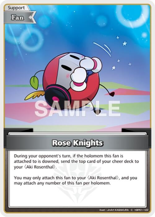 Image for Rose Knights (C) (hBP01-122) (Blooming Radiance) (BP01E) - Hololive