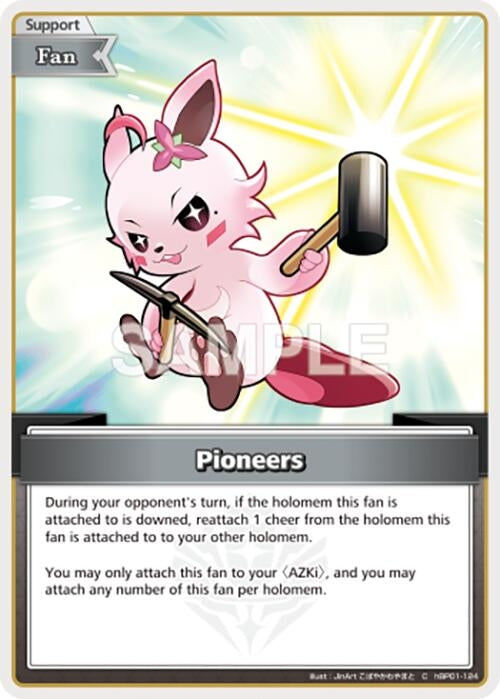 Image for Pioneers (C) (hBP01-124) (Blooming Radiance) (BP01E) - Hololive