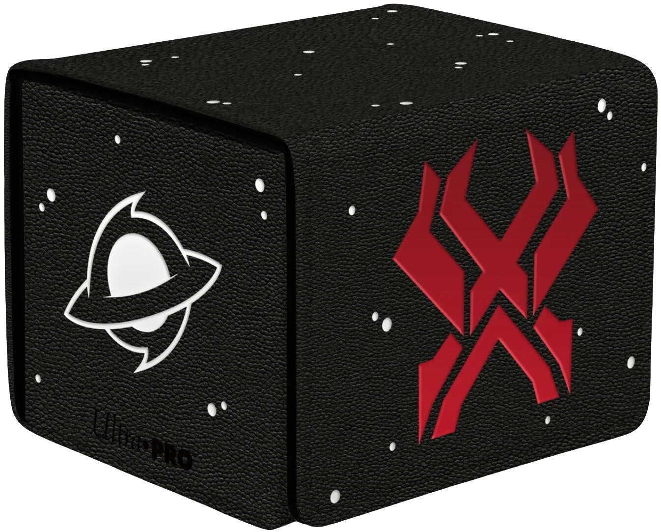 Image for Edge of Eternities - Alcove Edge Deck Box with Interior Printing: Red Mythic for Magic: The Gathering - Deck Boxes