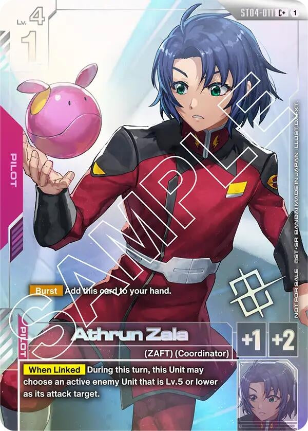 Image for Athrun Zala (Store Tournament Winner Pack 01) (ST04-011) (Gundam Promotional Cards) (GCG-PR) - Gundam Card Game