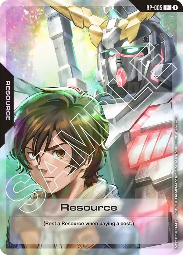 Image for Resource (RP-005) (Resource Pack) (RP-005) (Promotional Resource Tokens) (RP) - Gundam Card Game