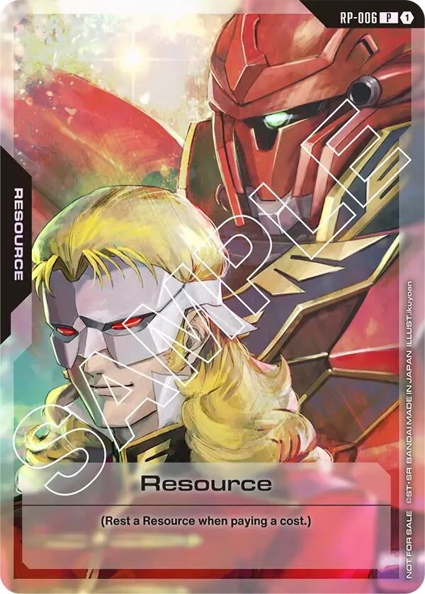 Image for Resource (RP-006) (Resource Pack) (RP-006) (Promotional Resource Tokens) (RP) - Gundam Card Game