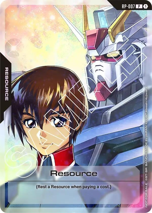 Image for Resource (RP-007) (Resource Pack) (RP-007) (Promotional Resource Tokens) (RP) - Gundam Card Game
