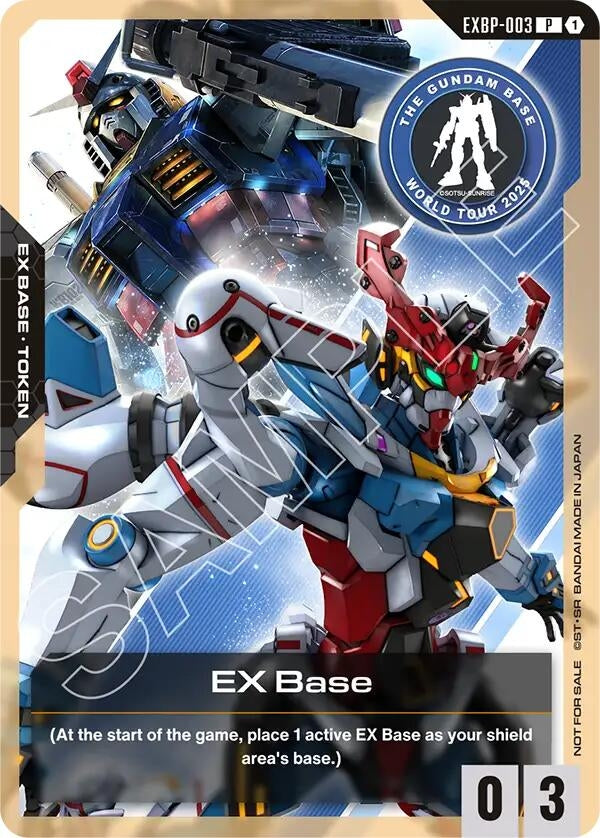 Image for EX Base (EXBP-003) (Gundam Base Pop-Up World Tour) (EXBP-003) (Promotional EX Base Tokens) (EXBP) - Gundam Card Game