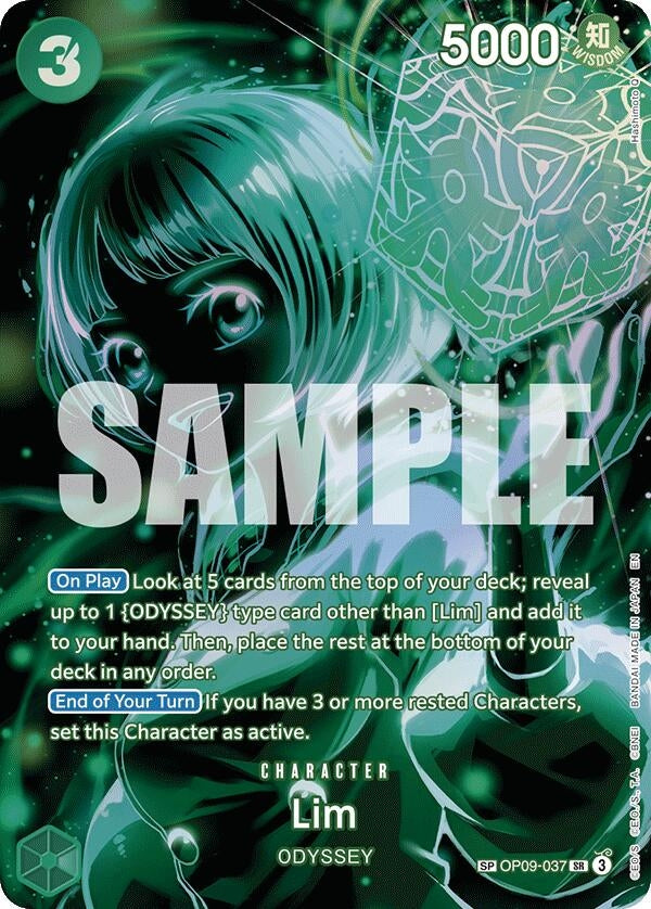 Image for Lim (SP) (OP09-037) (Legacy of the Master) (OP12) - One Piece Card Game