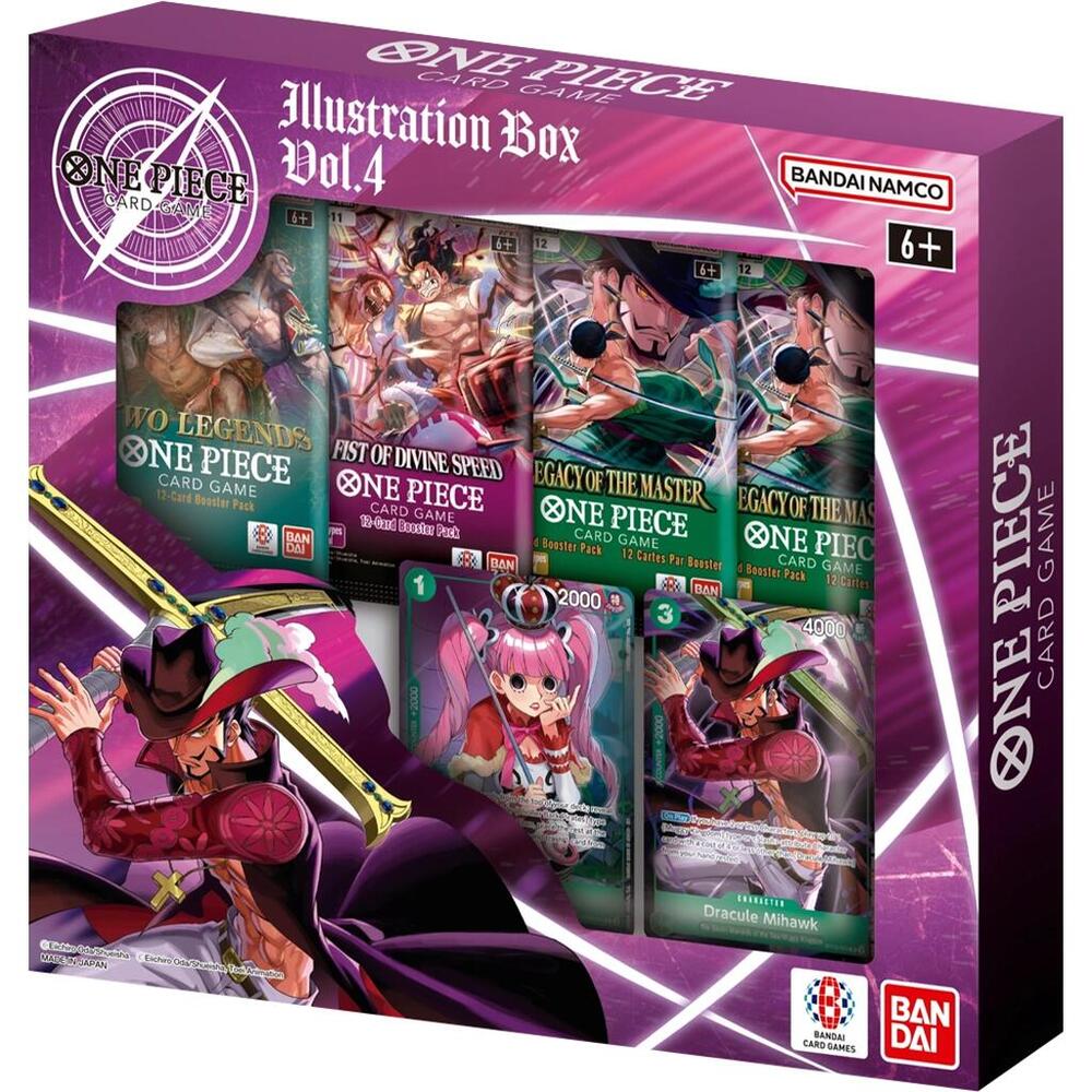 One Piece Card Game - Illustration Box Vol. 4 - PokeBox USA