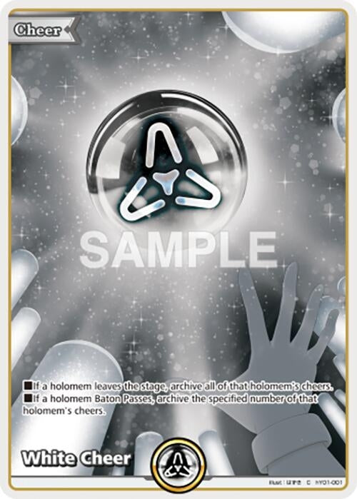 Image for White Cheer (hY01-001) (Start Cheer Set) (S01E) - Hololive
