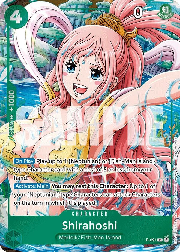 Image for Shirahoshi (Event Pack Vol. 7) (P-091) (One Piece Promotion Cards) (OP-PR) - One Piece Card Game