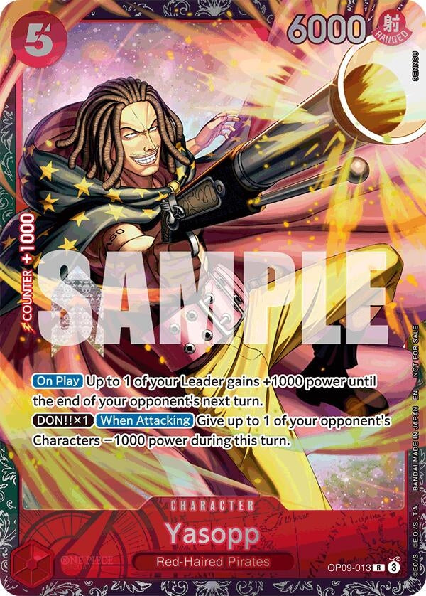 Image for Yasopp (Championship 25-26 Offline Regionals Season 2) (OP09-013) (One Piece Promotion Cards) (OP-PR) - One Piece Card Game