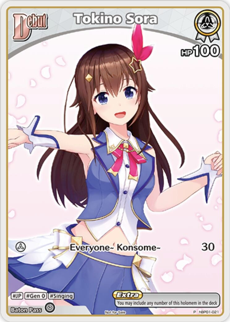 Image for Tokino Sora (P) (hBP01-021) (hBP01-021) (hololive OFFICIAL CARD GAME Promos) (hOCGP) - Hololive