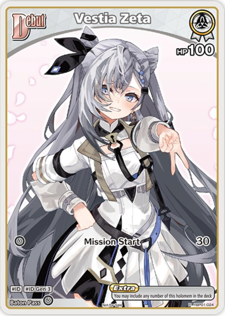Image for Vestia Zeta (P) (hBP01-024) (hBP01-024) (hololive OFFICIAL CARD GAME Promos) (hOCGP) - Hololive