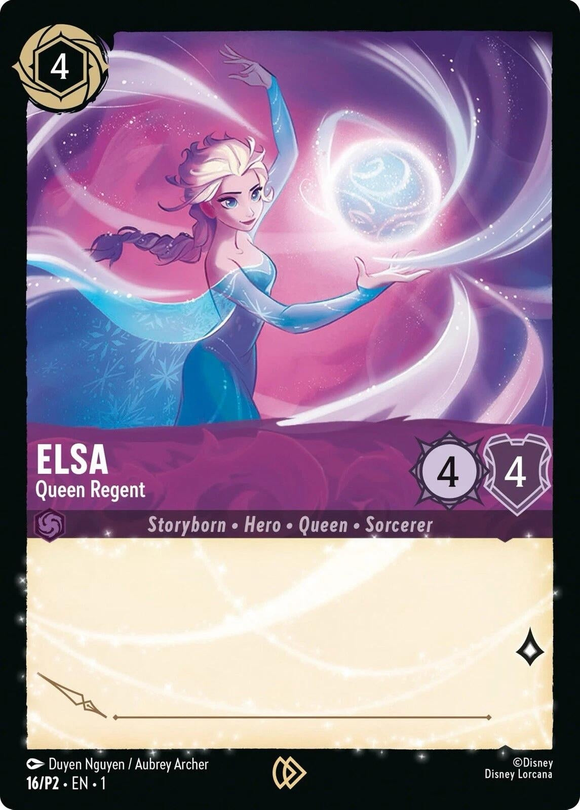 Image for Elsa - Queen Regent (16) (Disney Lorcana Promo Cards) (DLPC) - Disney Lorcana