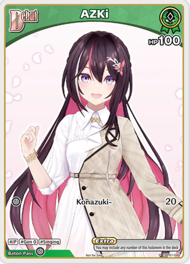 Image for AZKi (P) (hBP01-044) (hBP01-044) (hololive OFFICIAL CARD GAME Promos) (hOCGP) - Hololive