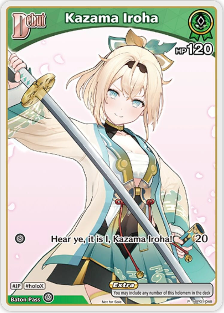 Image for Kazama Iroha (P) (hBP01-048) (hBP01-048) (hololive OFFICIAL CARD GAME Promos) (hOCGP) - Hololive
