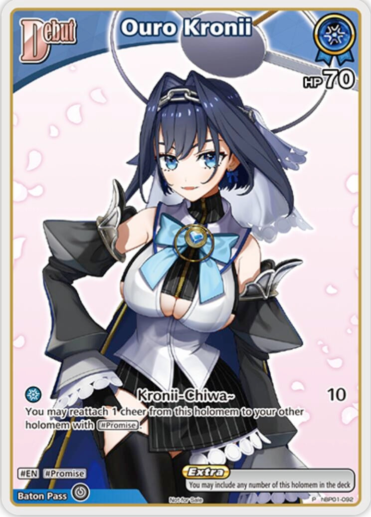 Image for Ouro Kronii (P) (hBP01-092) (hBP01-092) (hololive OFFICIAL CARD GAME Promos) (hOCGP) - Hololive