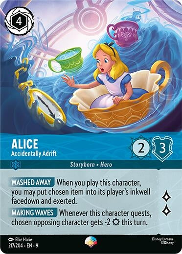 Image for Alice - Accidentally Adrift (Epic) (217/204) (Fabled) (9) - Disney Lorcana