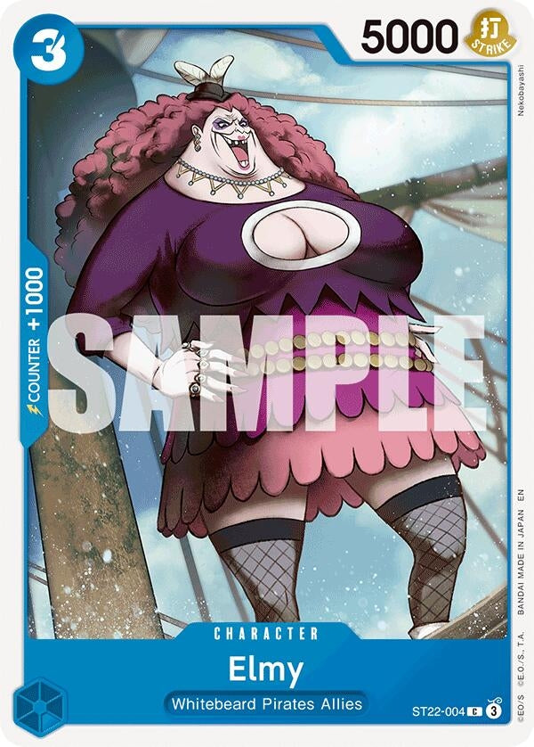 Image for Elmy (ST22-004) (Starter Deck 22: Ace & Newgate) (ST-22) - One Piece Card Game