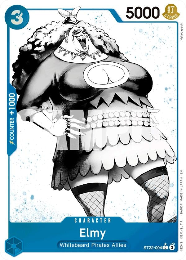 Image for Elmy (Parallel) (ST22-004) (Starter Deck 22: Ace & Newgate) (ST-22) - One Piece Card Game
