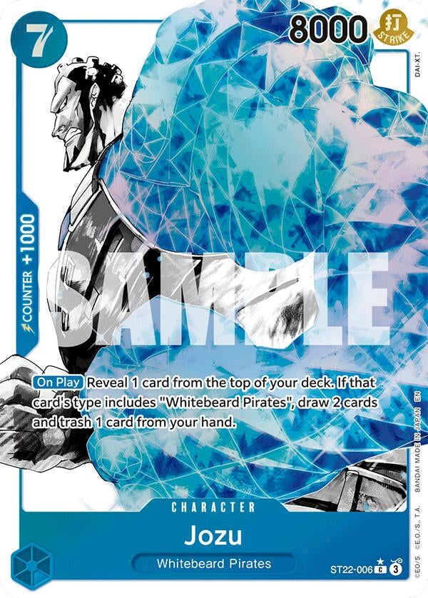 Jozu (Parallel) (ST22-006) (Starter Deck 22: Ace & Newgate)