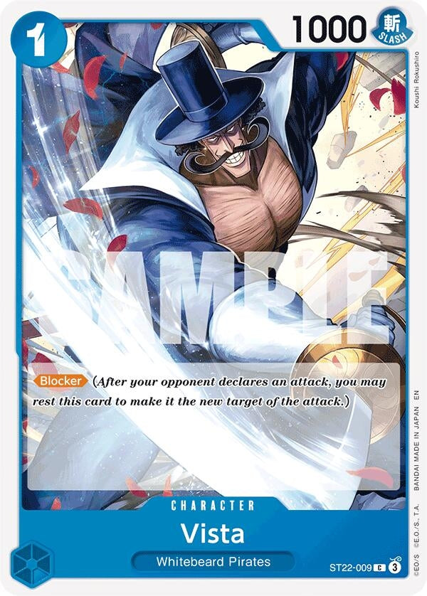 Image for Vista (ST22-009) (Starter Deck 22: Ace & Newgate) (ST-22) - One Piece Card Game